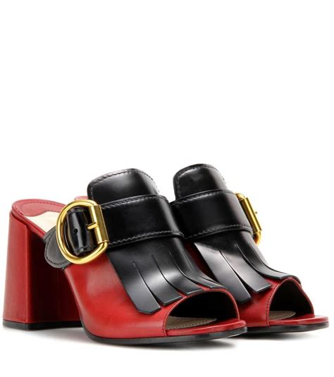 designer Prada mules